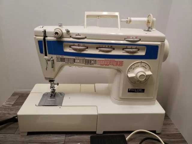 Kenmore Sears Model 5186 Sewing Machine W Table & Foot Pedal-RARE VINTAGE