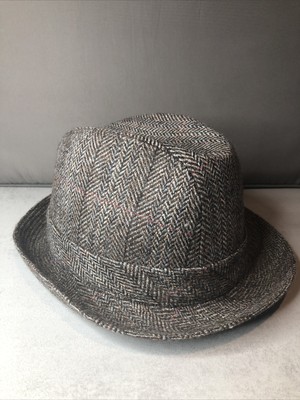 Chapeau Hat Vintage Style Men Trilby Fedora T59 70/80´s Classe Borsalino France 