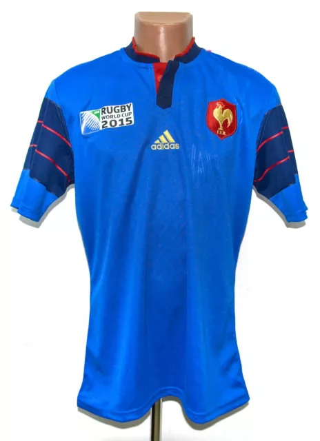 *Bnwt* France Rugby Union Shirt Jersey Adidas Size L Adult