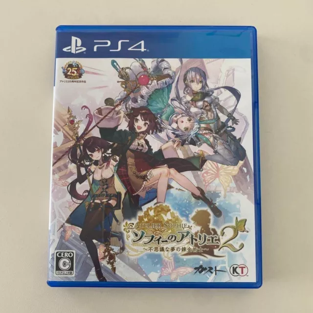 Atelier Sophie 2 The Alchemist Of The Mysterious Dream PLAYSTATION 4 PS4 Japon