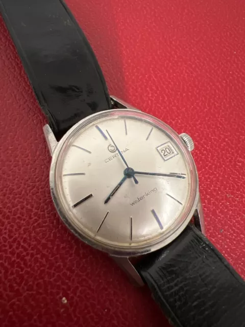 Montre Certina Waterking vintage années 1960