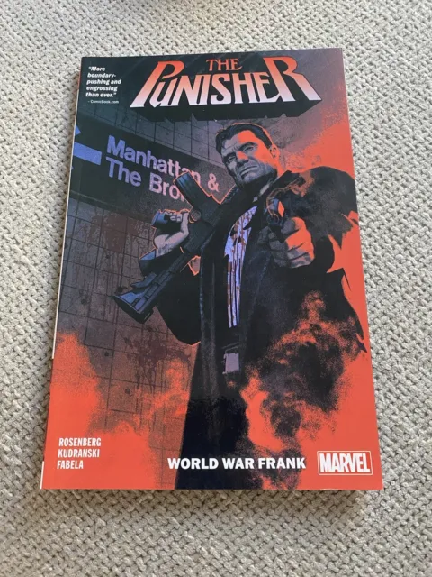 The Punisher Vol. 1: World War Frank.  Trade Paperback. Very Good.