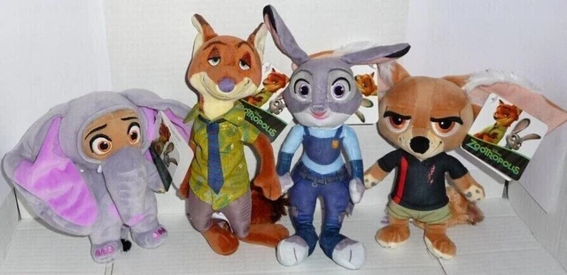 Disney Zootropolis Zootopia Plush Soft Toys of Your Favourite Characters