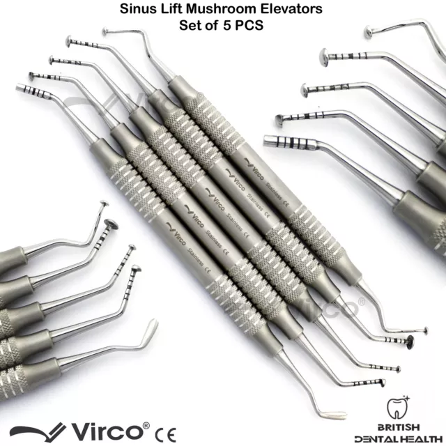 Advance Sinus Levage Champignon Implant Dentaire Instruments Kit Membrane