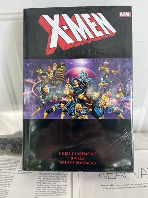 X-Men by Chris Claremont & Jim Lee Omnibus Vol 2 HC DM Variant NEW OOP FREE SHIP