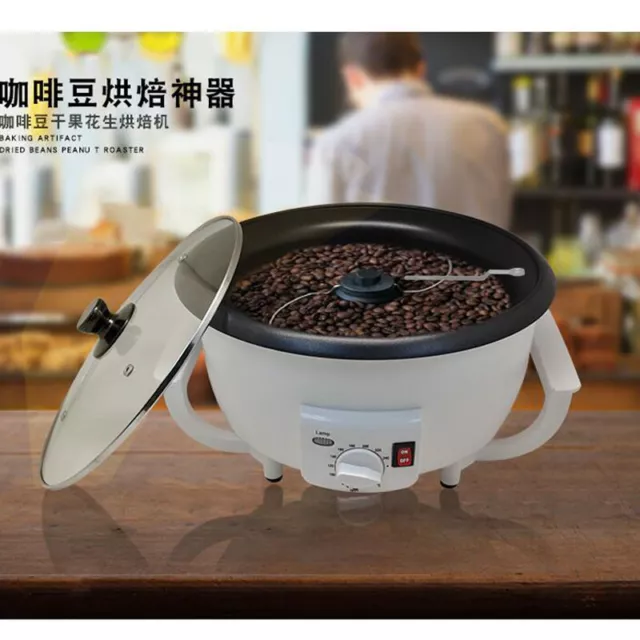 220V 750g Electric Coffee Roaster Coffee Beans Roasting Baking Machine Household