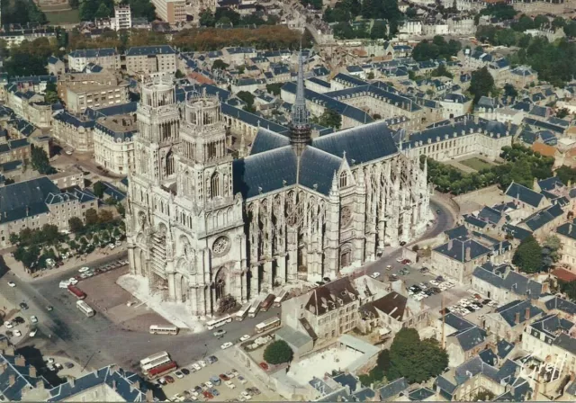 CARTE POSTALE ANCIENNE du LOIRET (45) - ORLEANS - CATHEDRALE SAINTE CROIX