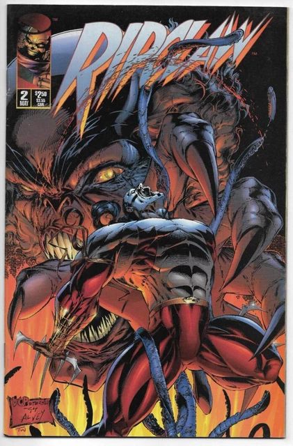 Ripclaw #2 Image Comics Peterson Silvestri Vey VFN/NM 1995 First Print