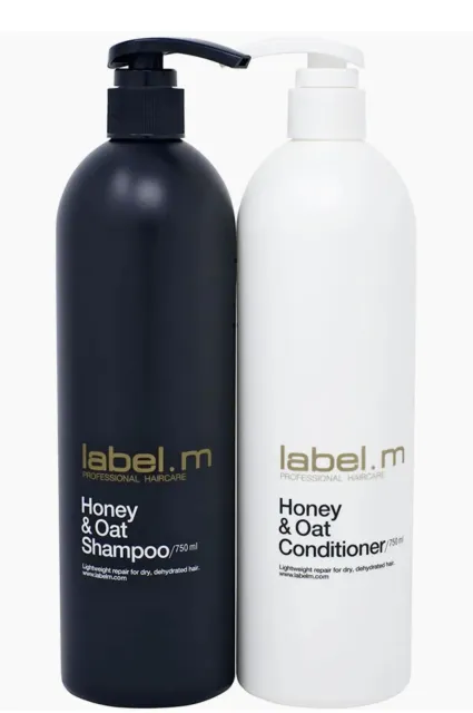 NEW Label.M Honey & Oat Shampoo & Conditioner Set - FREE SHIPPING!