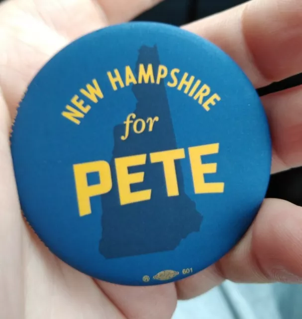 Pete Buttigieg 2020 Presidential Candidate Official NH Campaign button