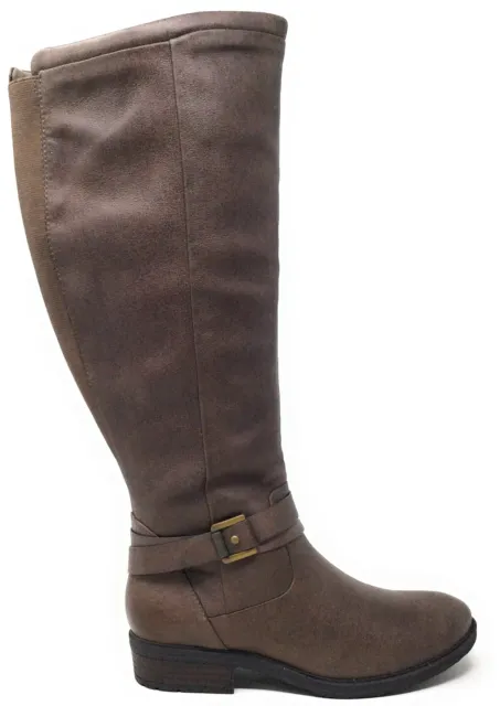 BareTraps Women's YVONNA2 Knee High Riding Boots Mushroom Size 6 M US