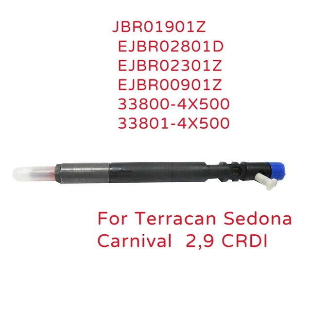 EJBR02801D CRDI - Fuel Injector 33800-4X500 for  TERRACAN 2.9  SEDONA / CARNIV