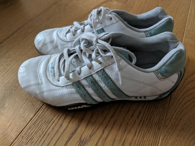 ADIDAS FTY NO APE 779001 US 6 5 passt 37 Goodyear weiB hellblau retro TOP EUR 16 00 PicClick DE