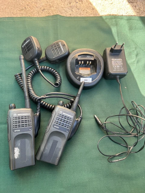 Lot Of Motorola Gp320 Portable Two-Way Radio