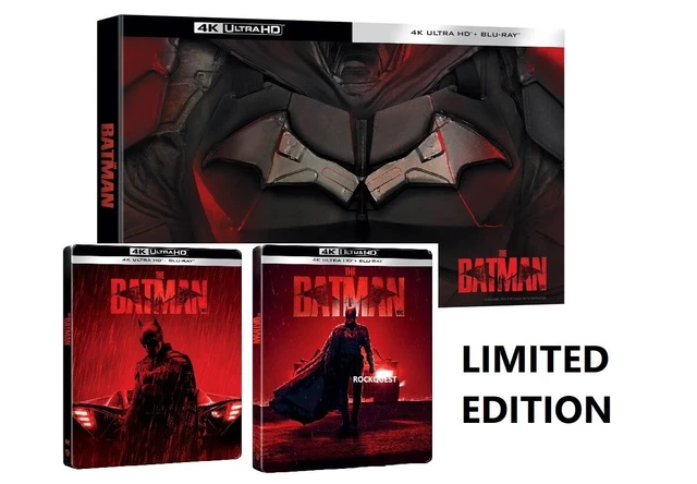 THE BATMAN BATARANG Edition Collectors Boxset - 4K Ultra HD Double