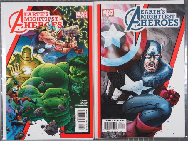 US-Comics Marvel Avengers: Earth’s Mightiest Heroes #1-#8 komplett