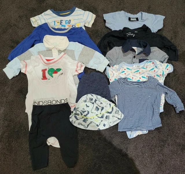BULK KIDS Clothes Size 0-3 Tops, Leggings, Hats