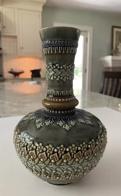 Royal Doulton Art Nouveau Vase Lambeth By Kate Davis