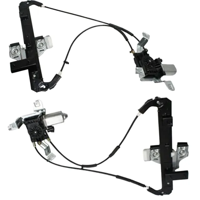 Power Window Regulator Set For 2000-2006 Chevrolet Tahoe Rear with Motor