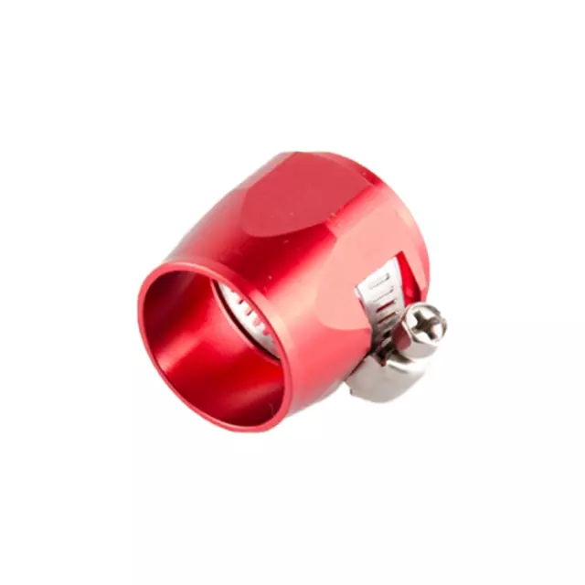Arlows Alu Schlauchschelle 9-17mm / Dash 8 ( Farbe Rot )