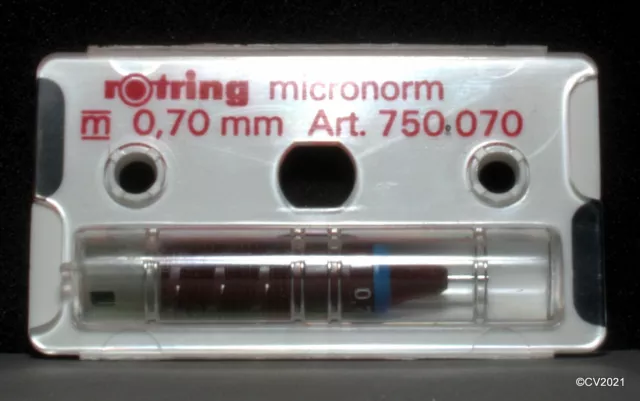 Rotring 750 070 micronorm 0,70 mm - Zeichenkegel - NOS