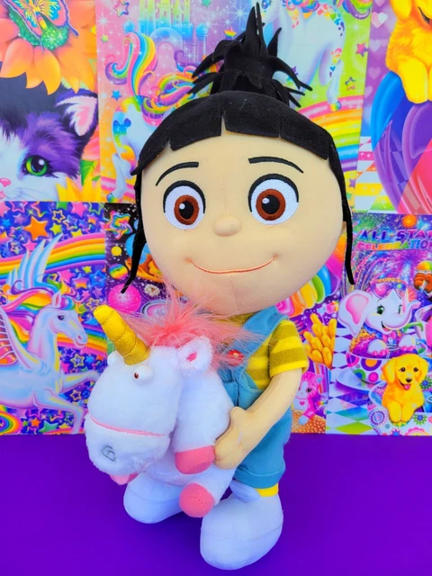 LARGE Despicable Me Agnes with Unicorn Plush Stuffed Minion Mayhem LARGE Despicable Me Agnes with Unicorn Plush Stuffed Minion Mayhem