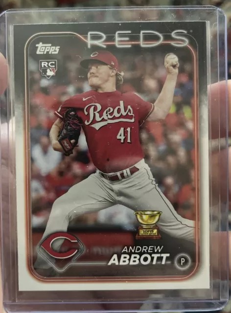 Andrew Abbott 2024 Topps Series 1 #214 All Star Rookie Card RC Reds