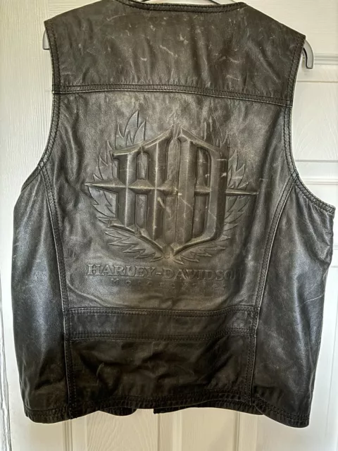 harley davidson waistcoat vest