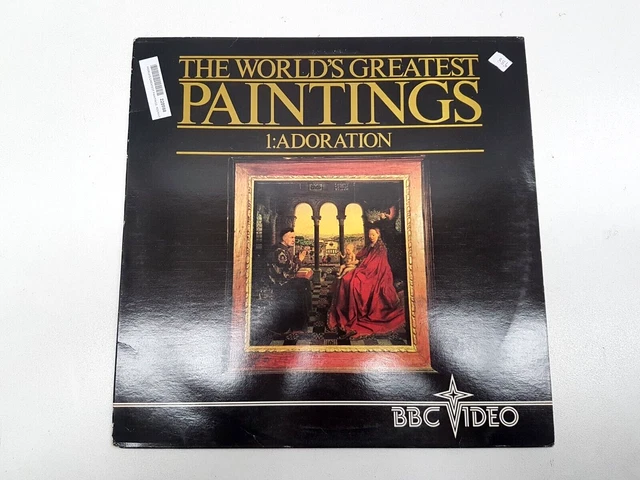 World's Greatest Paintings Adoration Laser Disc Laserdisc Ld Bbcv1013L