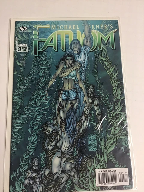 Fathom Vol 1 #4 By Michael Turner Bill O'Neil Variant A Top Cow Image NM 1999