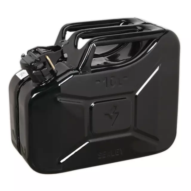 Sealey Jerry Can 10L - Black