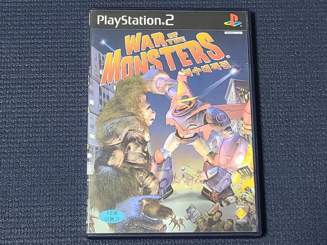 Sony PlayStation2 War of the Monsters Retro Game Korean Ver. for PS2 Console_UK