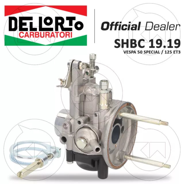Carburatore Shbc 19.19 Originale Dell'orto Piaggio Vespa 50 125 Special R L Et3