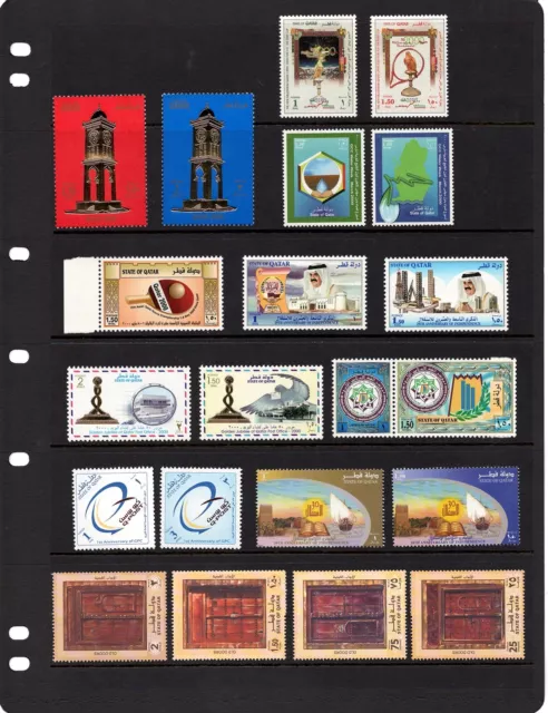 Qatar 2000-2001 Issued Stamps MNH