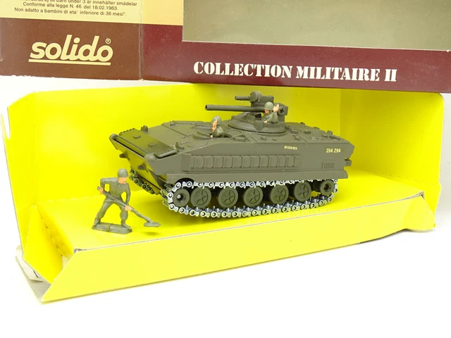 Solido 1/50 – Char AMX 13 105 – Armée Française – 6058 – état Neuf Boîte