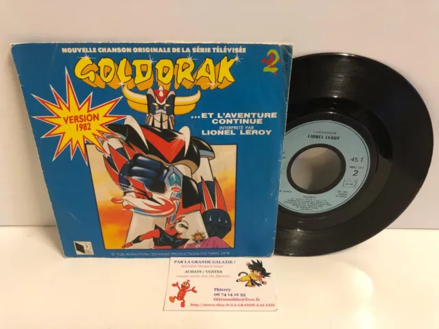 Goldorak - Livre-Disque 45Tours L'Ours Polaire - Saban Records 1982