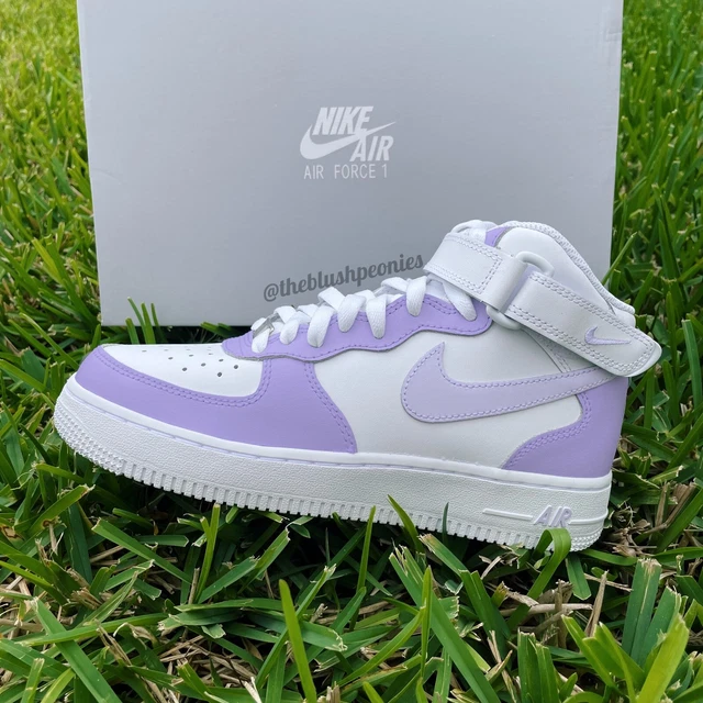purple and white af1