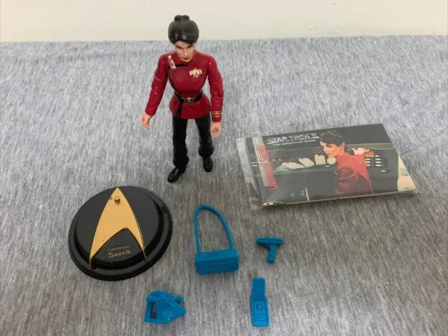 Vintage 1995 Playmates Classic Star Trek II Lieutenant Saavik Figure Complete