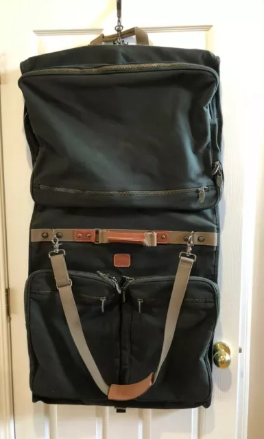 Dakota by Tumi Shoulder Garment Bag (green canvas) - USED