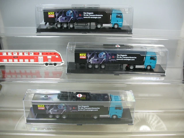 CY764-0,5 #3X WIKING H0 1:87 535 Semi-Remorque Un La Wirtschaftliche
