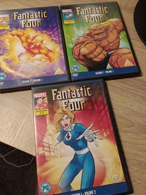 fantastic four animated series dvd's