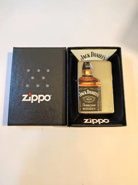 Zippo 28842 Jack Daniels Lighter Case - No Inside Guts Insert