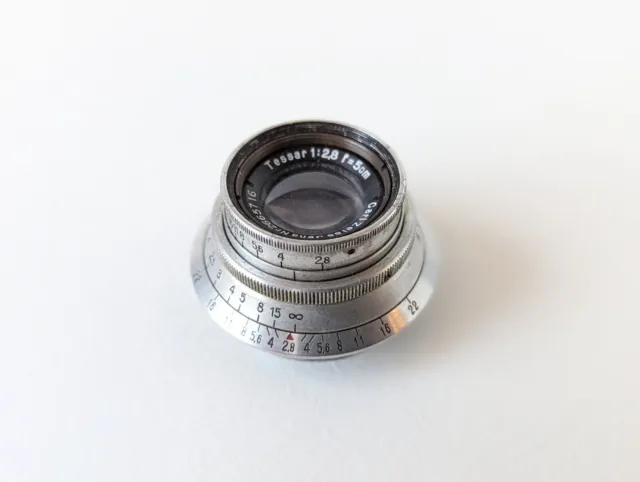Carl Zeiss Tessar 1:2,8 f=5cm lens