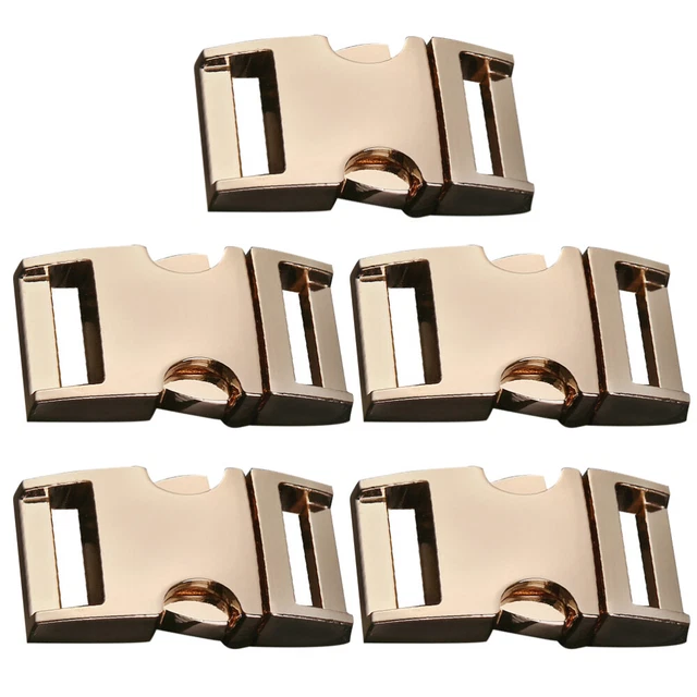 5 piezas hebilla de metal Side Release mochila bolsa de equipaje ropa hebilla para