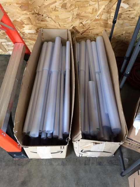 Frosted Window Film Lot - $1200 leftover from warehouse remodel - Message me!