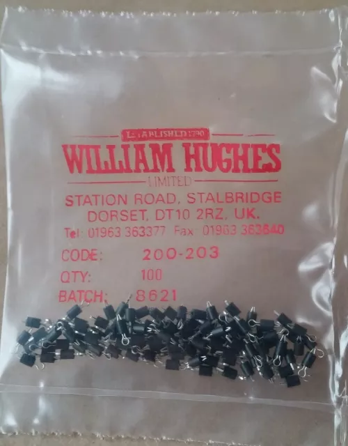 william hughes 200-203 pcb test point terminal pins. Bag of 100.