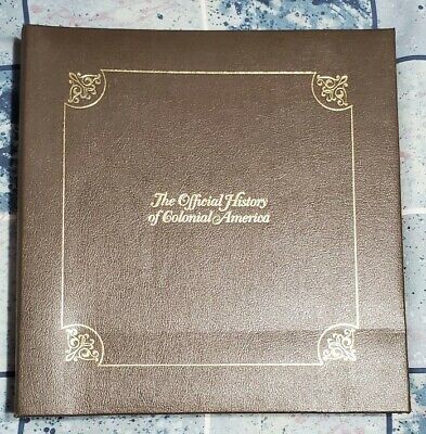 Franklin Mint The Official History of Colonial America 50 Medal Set pewte w1308