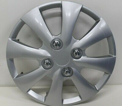 New Saas 13" Inch Wheel Covers Knight Hub Cabs Silver Set Of 4 - Universal 13"