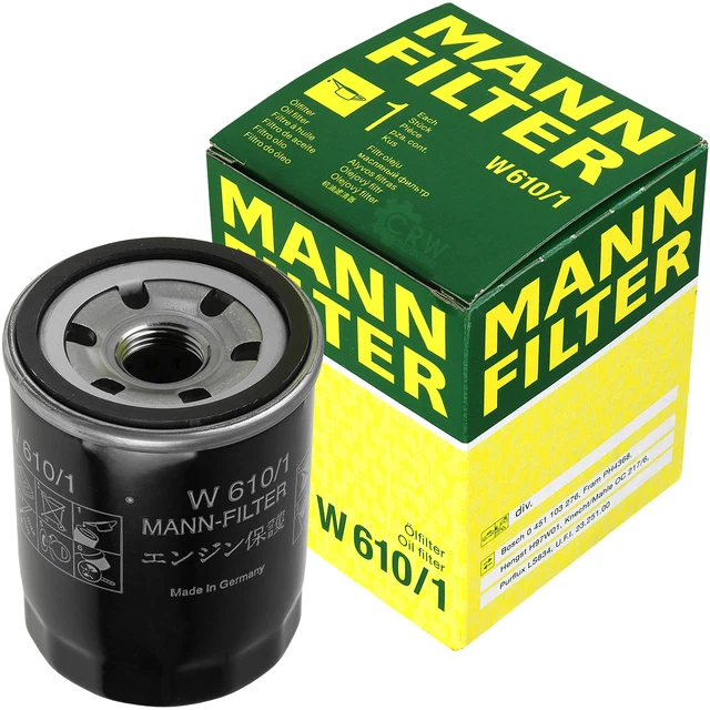 Filtre à Huile MANN-FILTER W 610/4 - Pour Voitures Et Utilitaires - Qualité Premium