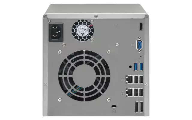 Qnap TS-469 Pro Network Server 4 Bay  with4TB HDD ( 2 X 2TB ). 3